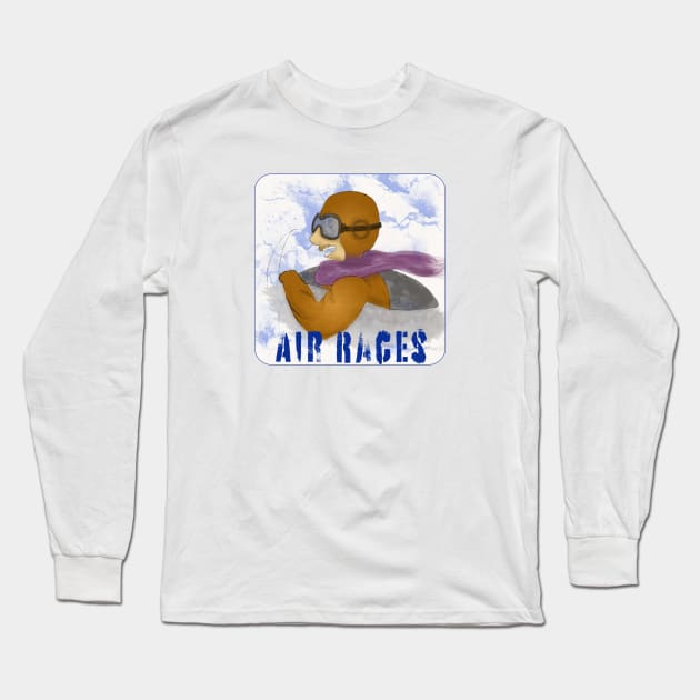 Air Races, Sky Races Long Sleeve T-Shirt by MMcBuck